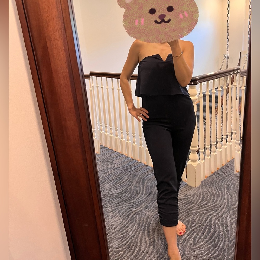 Cute Strapless Jumpsuit